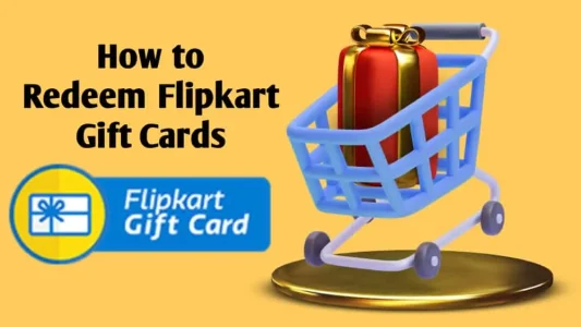 how to redeem flipkart gift card