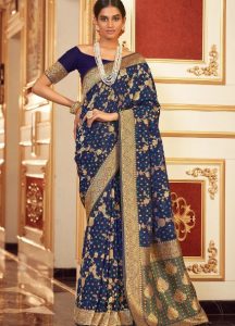 Banarasi Saree (Women) - Uttar Pradesh Traditional Dress