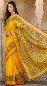 Madhubani Painting Sarees
