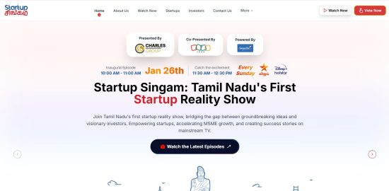 What Is Startup Singam?