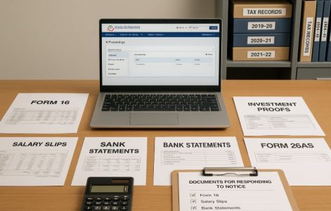 Documentation Required for Responding