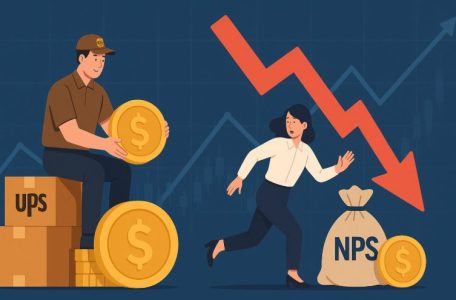 What Financial Security Does UPS Offer Compared to Market Risks in NPS?