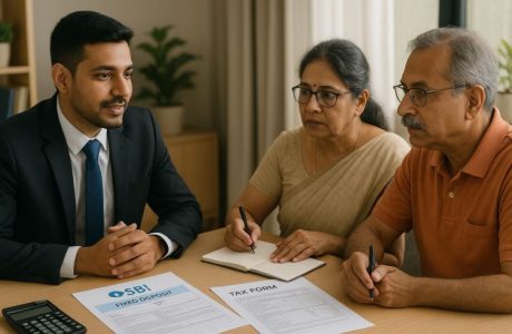 What Are the Interest Payout Options and Tax Rules for SBI Diwali FDs?