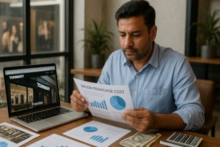 Toni and Guy Franchise Cost in India