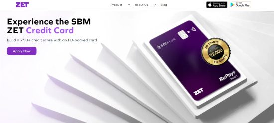 Zet (SBM Bank) FD-Backed Card